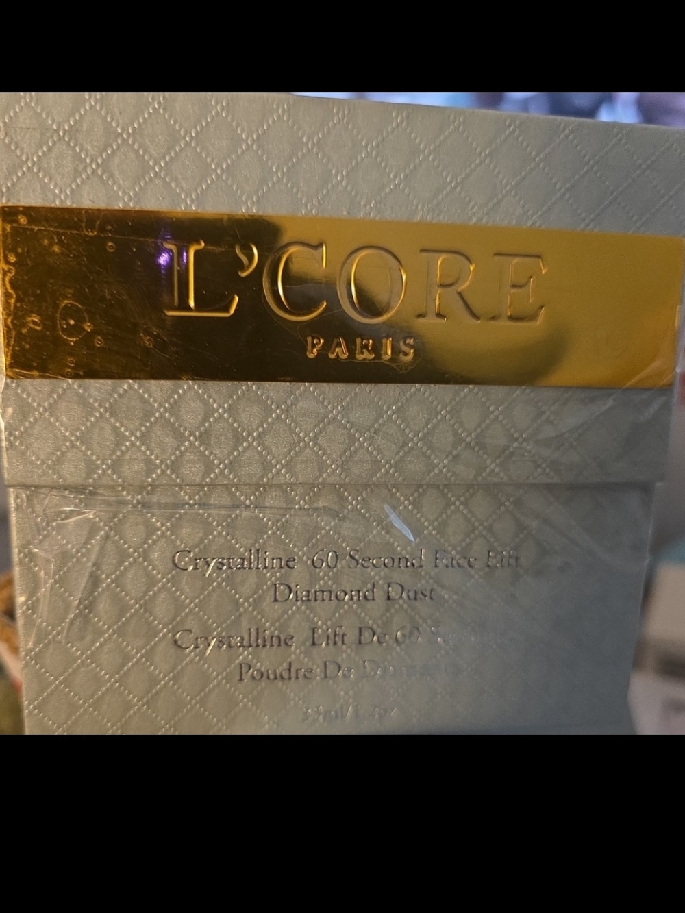 Crystalline Diamond Dust Face Lift - Gold and Cream